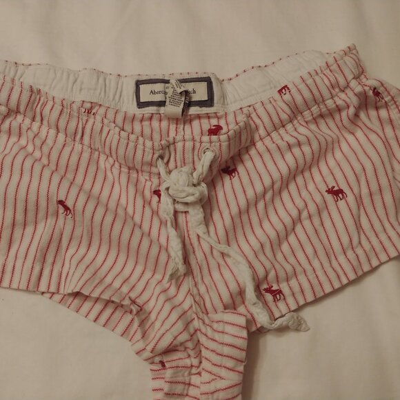 Vintage Abercrombie & Fitch short sleep shorts size L - Picture 2 of 8